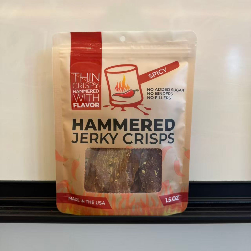 HAMMERED JERKY CRISPS - Spicy