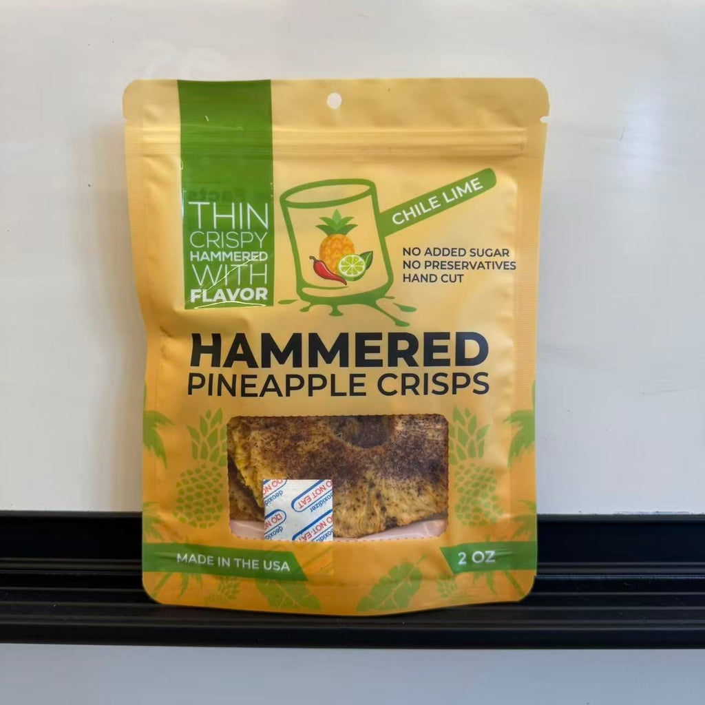 HAMMERED PINEAPPLE CRISPS - Chile Lime